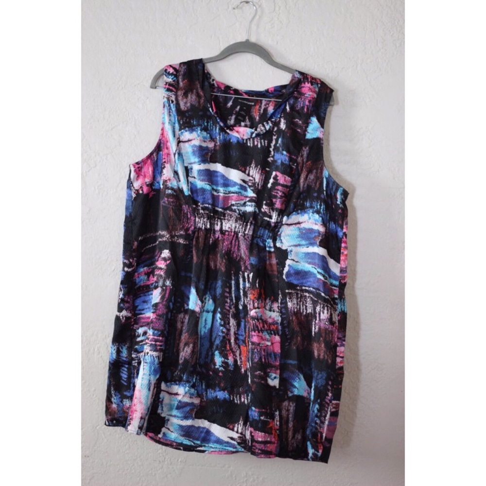 Colorful Sleeveless Dress